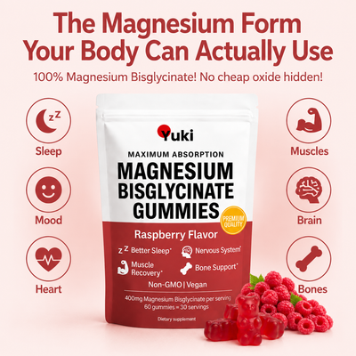 Yuki® Magnesium Bisglycinate Gummies