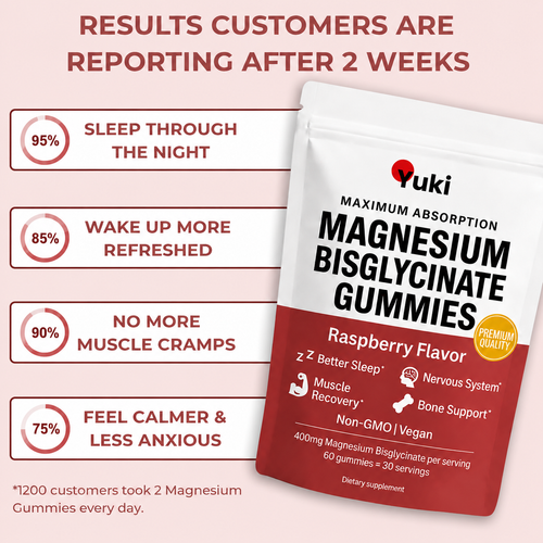 Yuki® Magnesium Bisglycinate Gummies